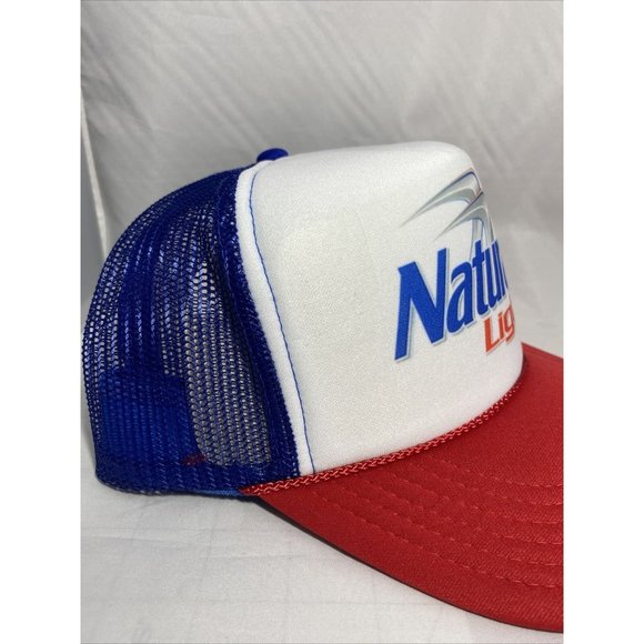 Natural Light Trucker Hat Mesh Hat Adjustable Cap - Picture 3 of 6